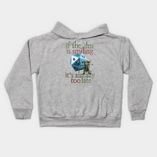 Dungeons And Dragons - Already Too Late Kids Hoodie